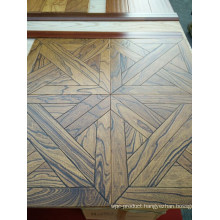 Hig-End Exquisite Parquet Elm Engineered Wood Flooring